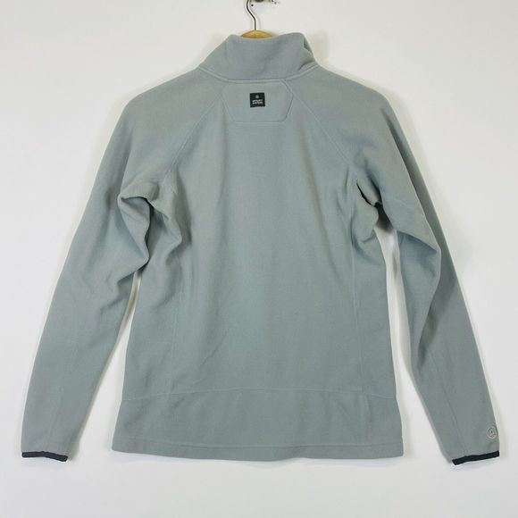 Artilect Halfmoon Glacier Grey Bio Pullover Easy Fit Fleece Jacket Womens Medium - Picture 5 of 9